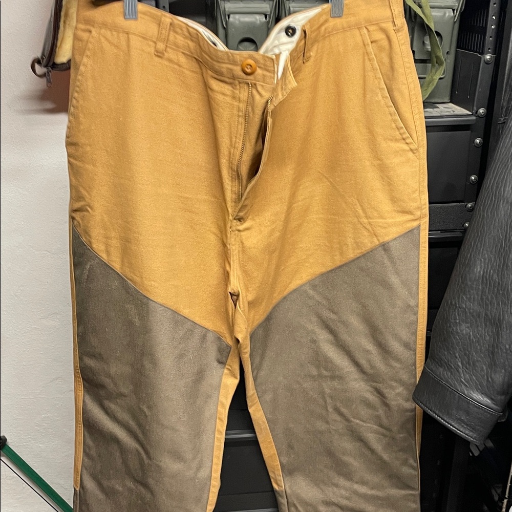 Cabela's Two-Tone Men's Chinos in Tan and Brown